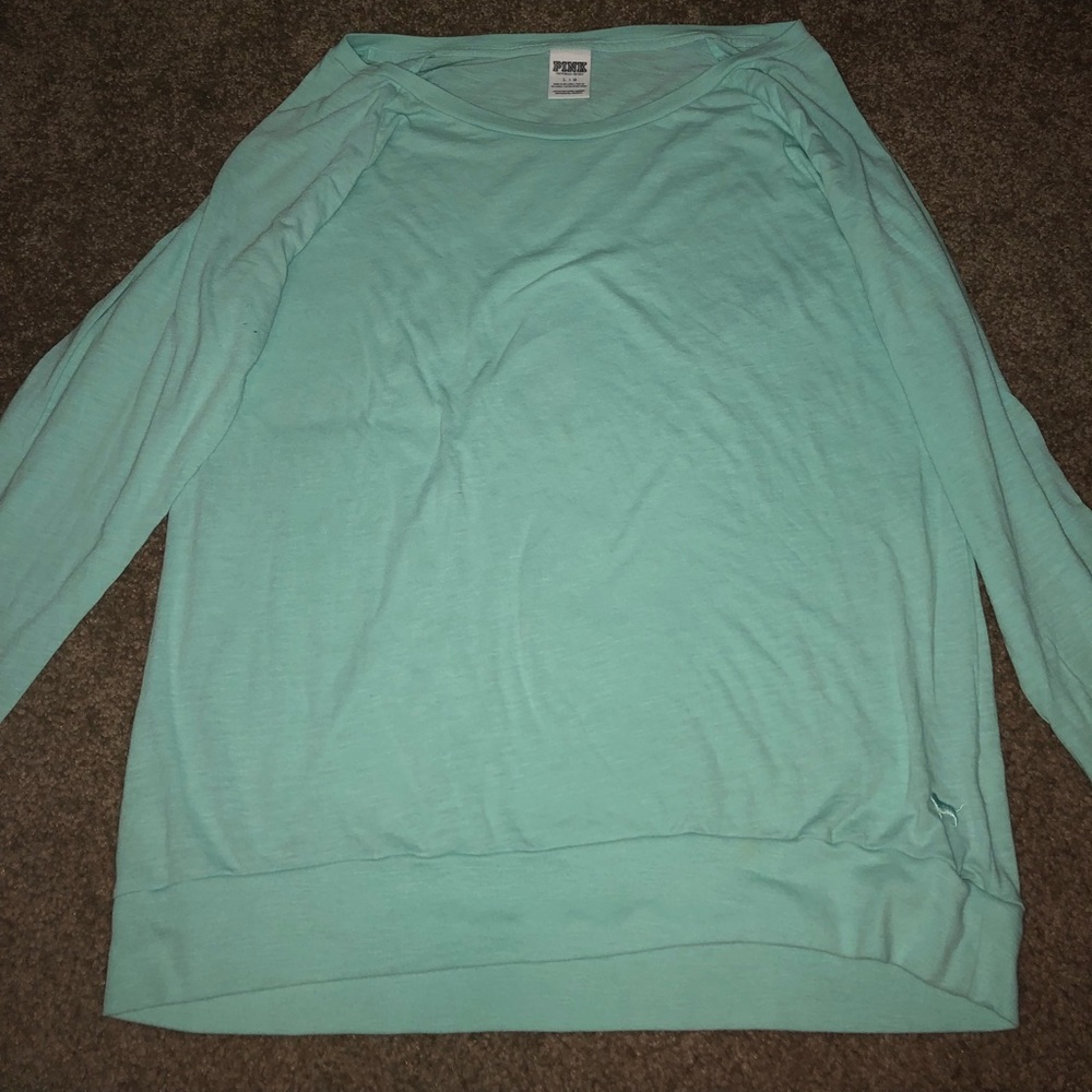 PINK Long sleeve lounge top